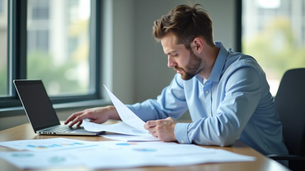 Statistiker und Datenanalytiker bei der Auswertung von Wirtschaftsdaten in einem modernen Büro
